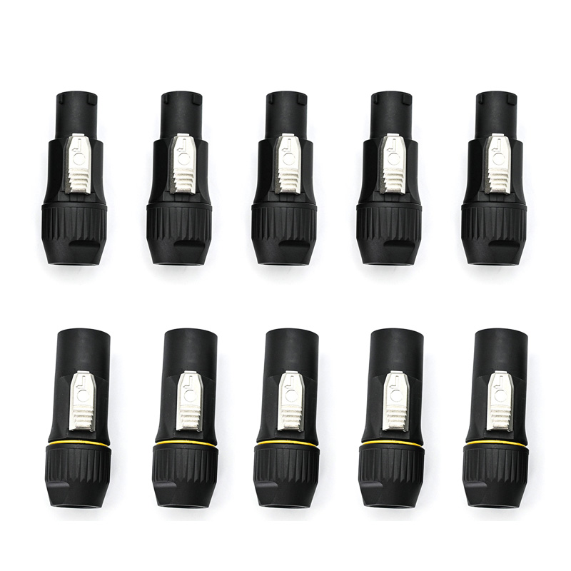Outdoor Lighting Connectors - 10 шт. водонепроницаемых разъемов Powercon True