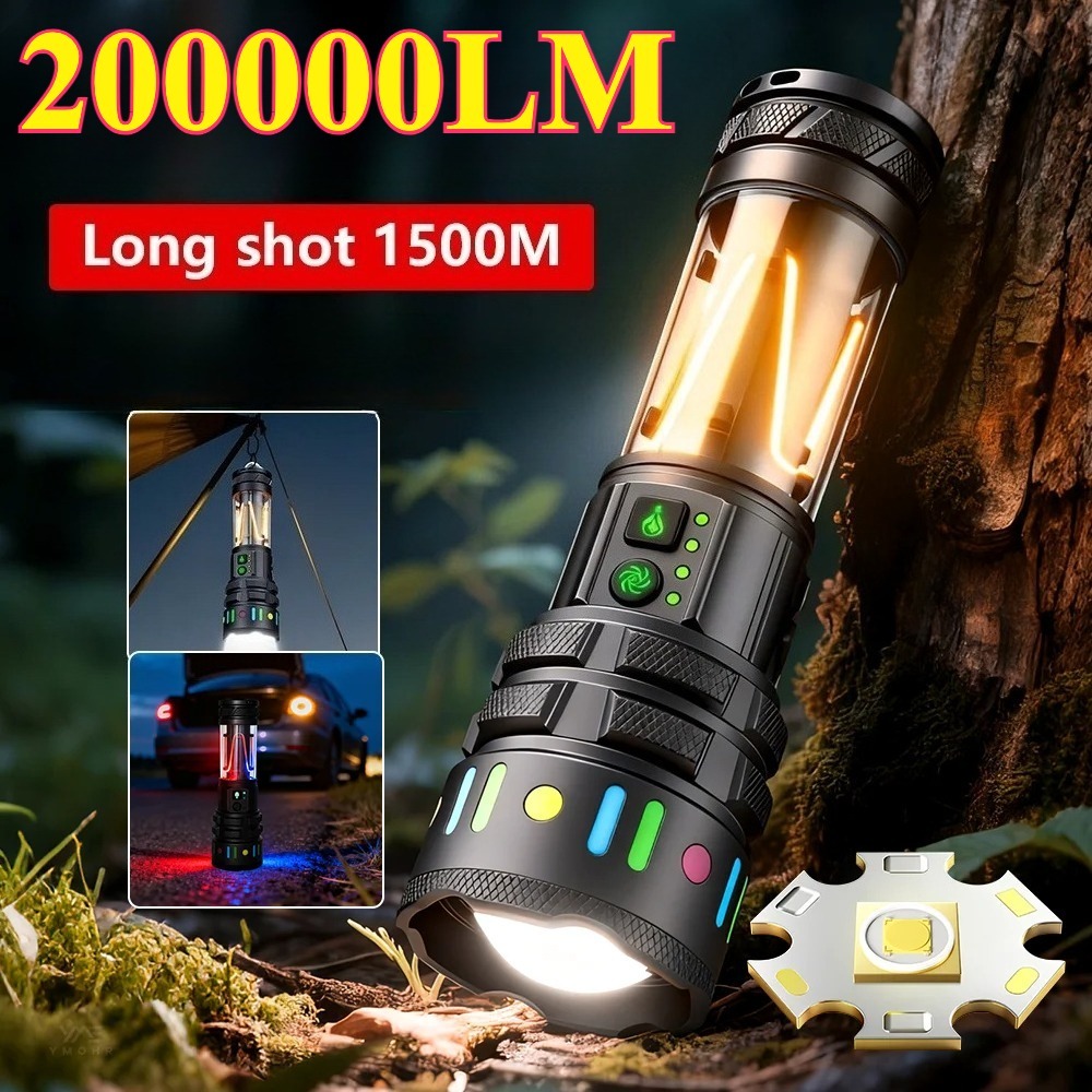 Outdoor Lighting Lowes - Мощный сверхъяркий светодиодный фонарь с быстрой