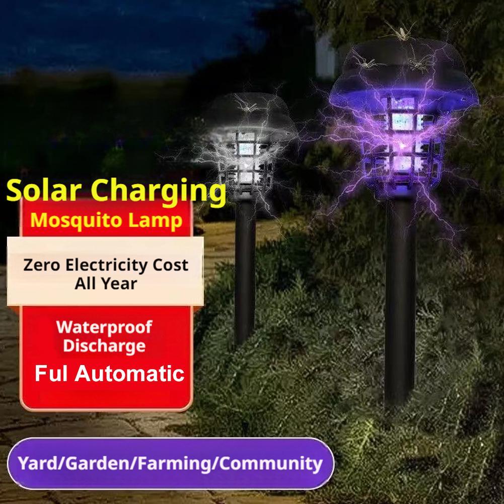 Outdoor Lighting Traditional - Солнечная лампа-уничтожитель комаров (4/2/1 шт.), водонепроницаемая,