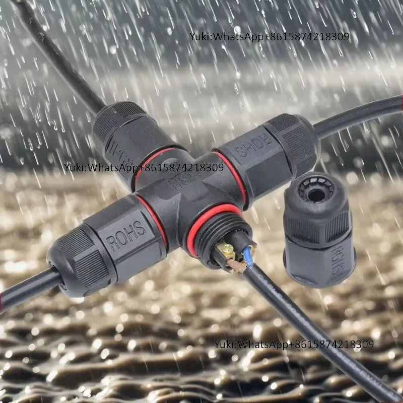 Outdoor Lighting Connectors - Водонепроницаемый электрический соединитель IP68 T-Tap, 4-контактный,