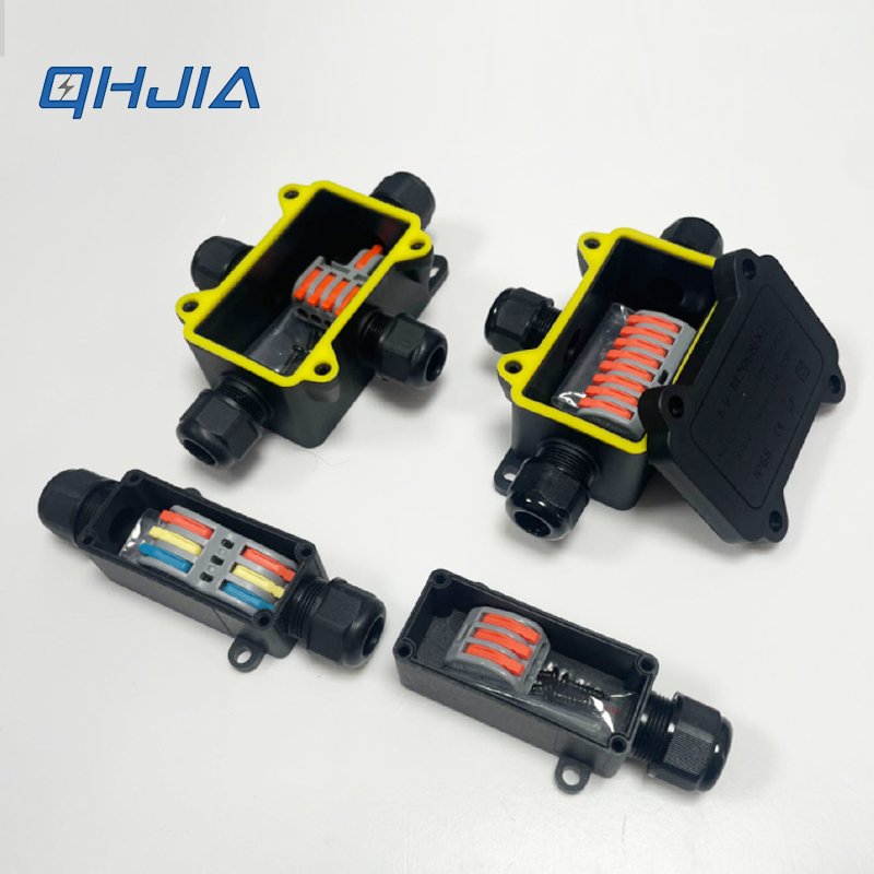 Outdoor Lighting Connectors - Водонепроницаемая соединительная коробка IP68 из PA66,