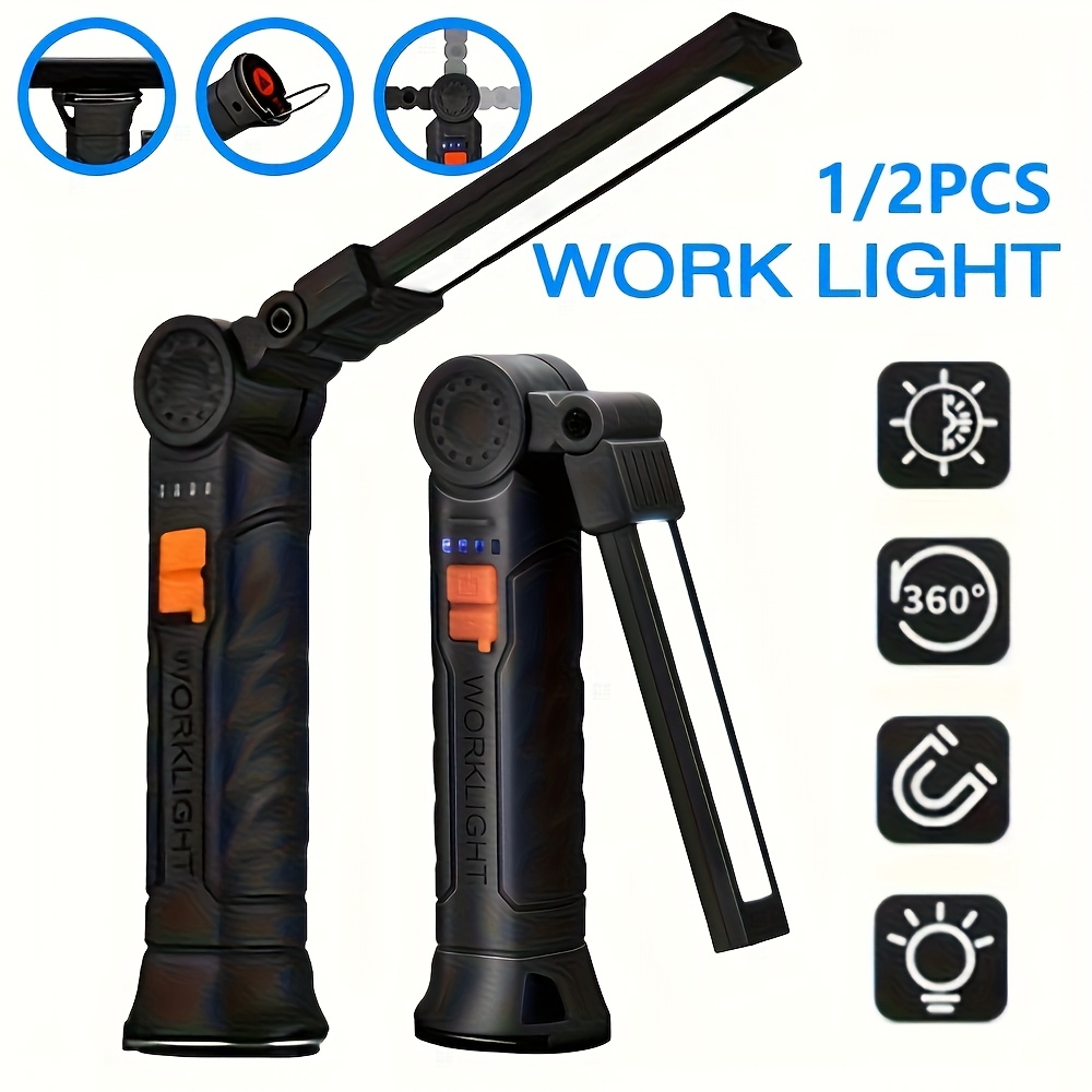 Hanging Outdoor Lighting - Портативный светодиодный фонарь COB с магнитным