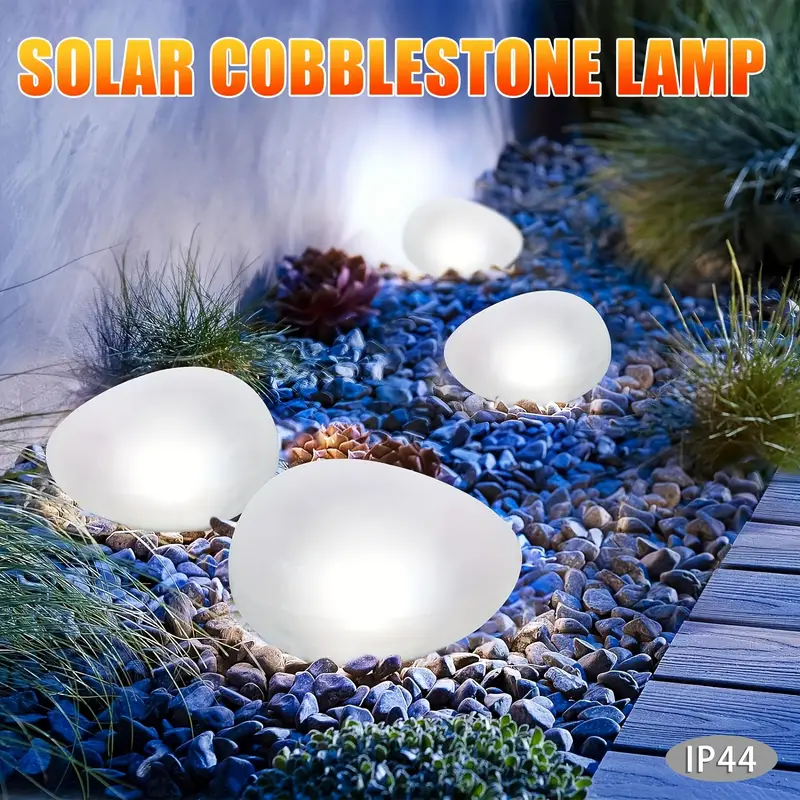 Landscape Spike Light - 1/2 упаковки солнечных гальки-светильников — уличный