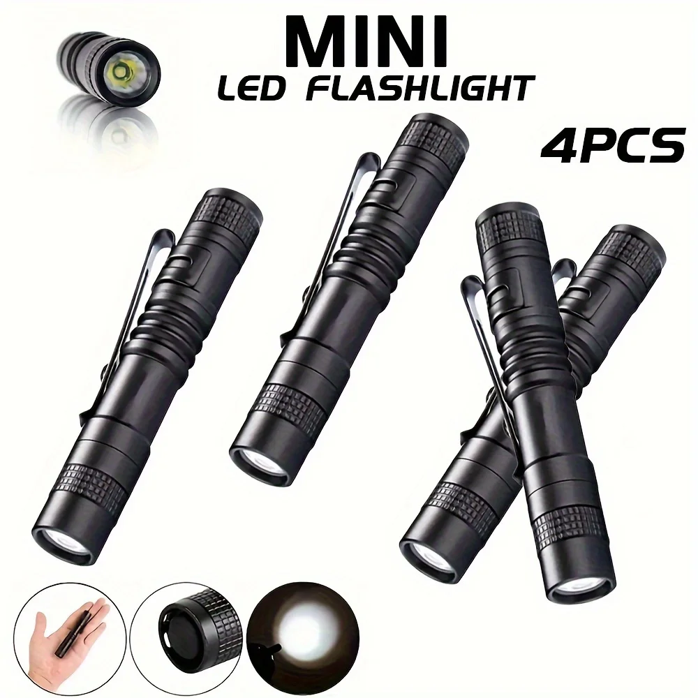 Outdoor Lighting Bollards - 1-4 шт. мини портативный светодиодный фонарик-ручка