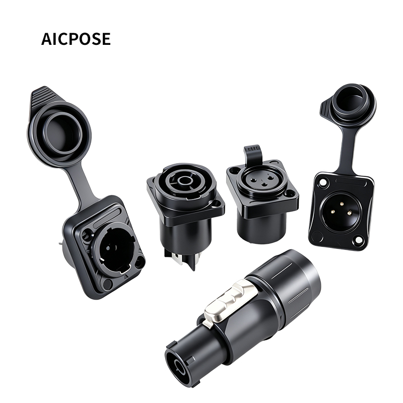 Outdoor Lighting Connectors - 10 шт. водонепроницаемых разъемов Powercon True