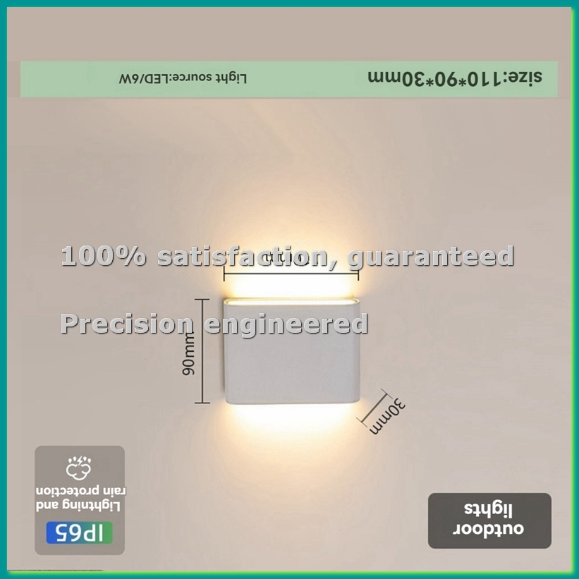 Outdoor Lighting Led Fixtures - Светодиодный настенный светильник, водонепроницаемый уличный настенный