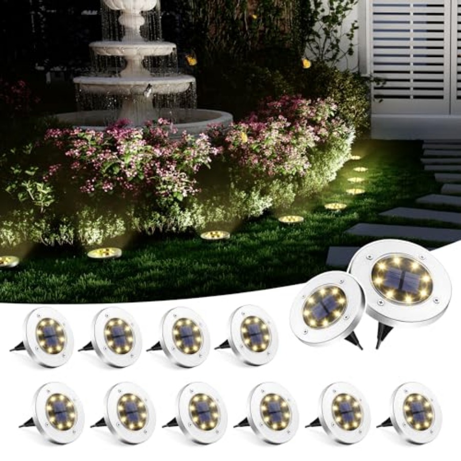 Outdoor Lighting For Garden - Солнечные садовые светильники, уличные водонепроницаемые светильники