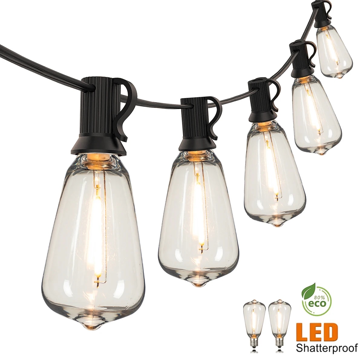Outdoor Lighting Connectors - Уличная гирлянда ST38 с вилкой стандарта