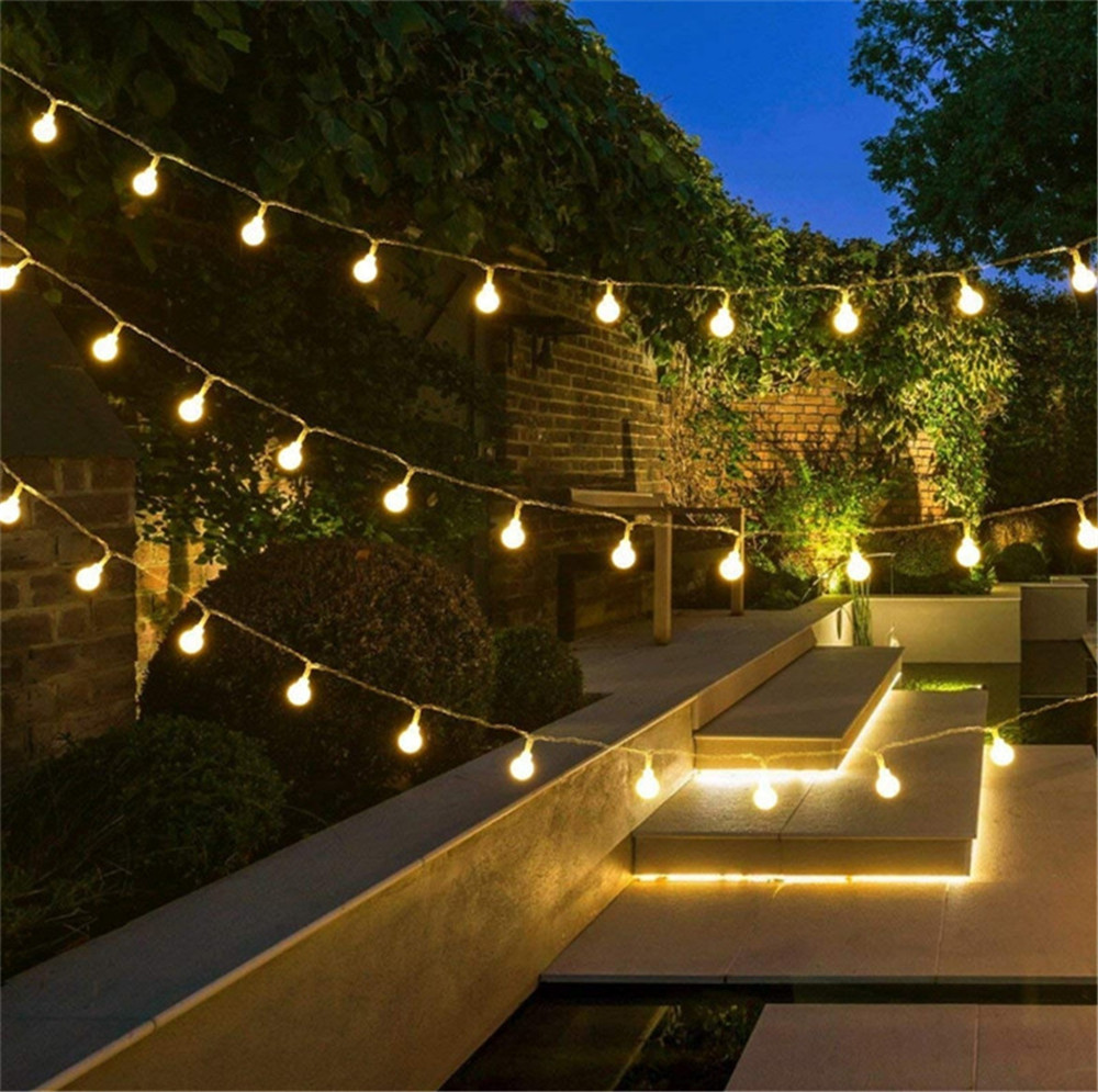 Светодиодные гирлянды 3-10 м н – обзор и цена Outdoor Lighting For Garden