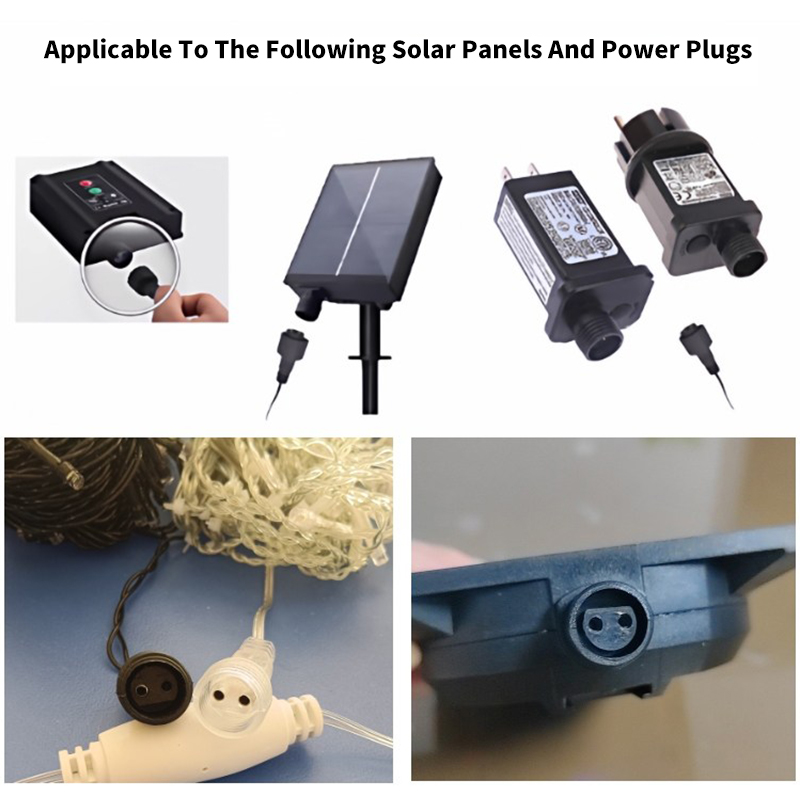 2-контактный LED-разъем с соед – обзор и цена Outdoor Lighting Connectors