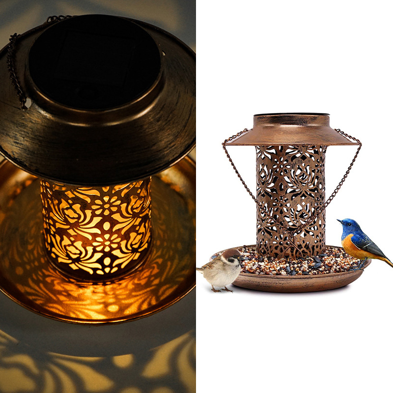 Солнечная металлическая кормуш – обзор и цена Outdoor Lighting Ideas For Backyard
