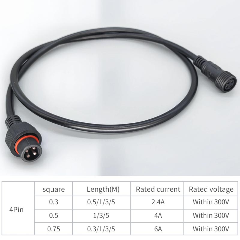 Штекер Famale, 4-контактный во – обзор и цена Outdoor Lighting Connectors