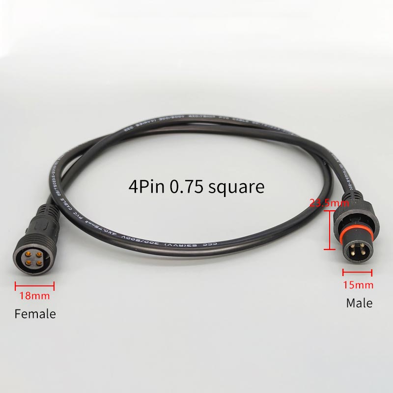 Штекер Famale, 4-контактный во – обзор и цена Outdoor Lighting Connectors