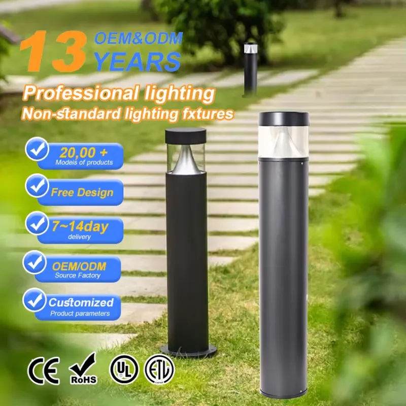 Современный алюминиевый светод – обзор и цена Outdoor Lighting Bollards