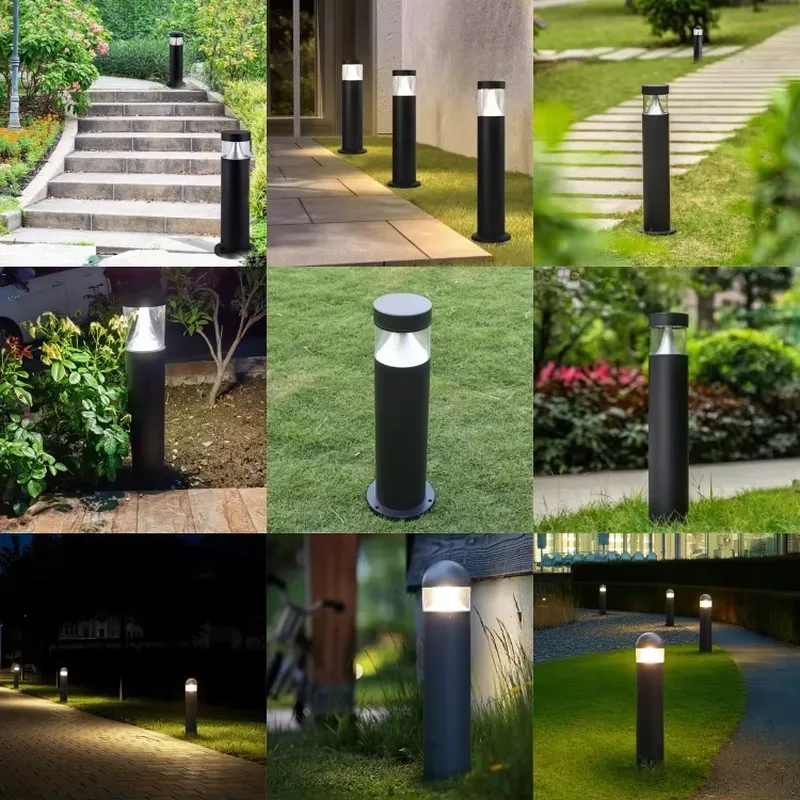 Современный алюминиевый светод – обзор и цена Outdoor Lighting Bollards