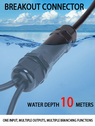 Водонепроницаемый разъем IP68, – обзор и цена Outdoor Lighting Connectors