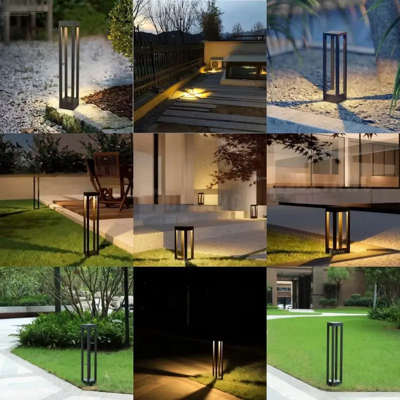 Светодиодный ландшафтный свети – обзор и цена Outdoor Lighting Bollards