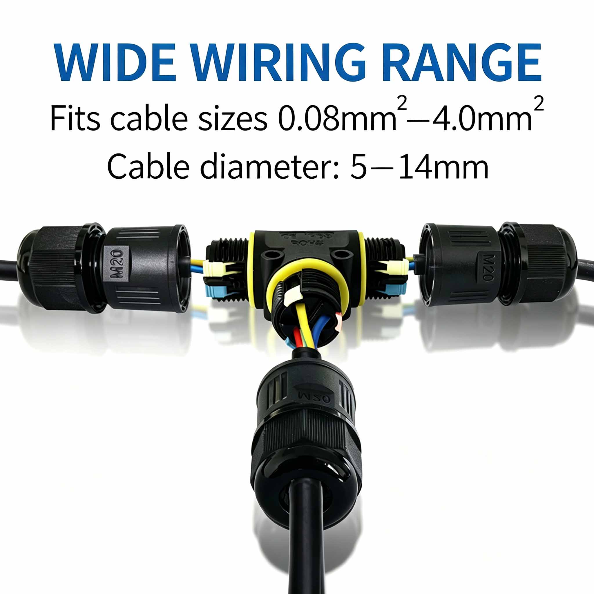 Водонепроницаемый Т-образный к – обзор и цена Outdoor Lighting Connectors