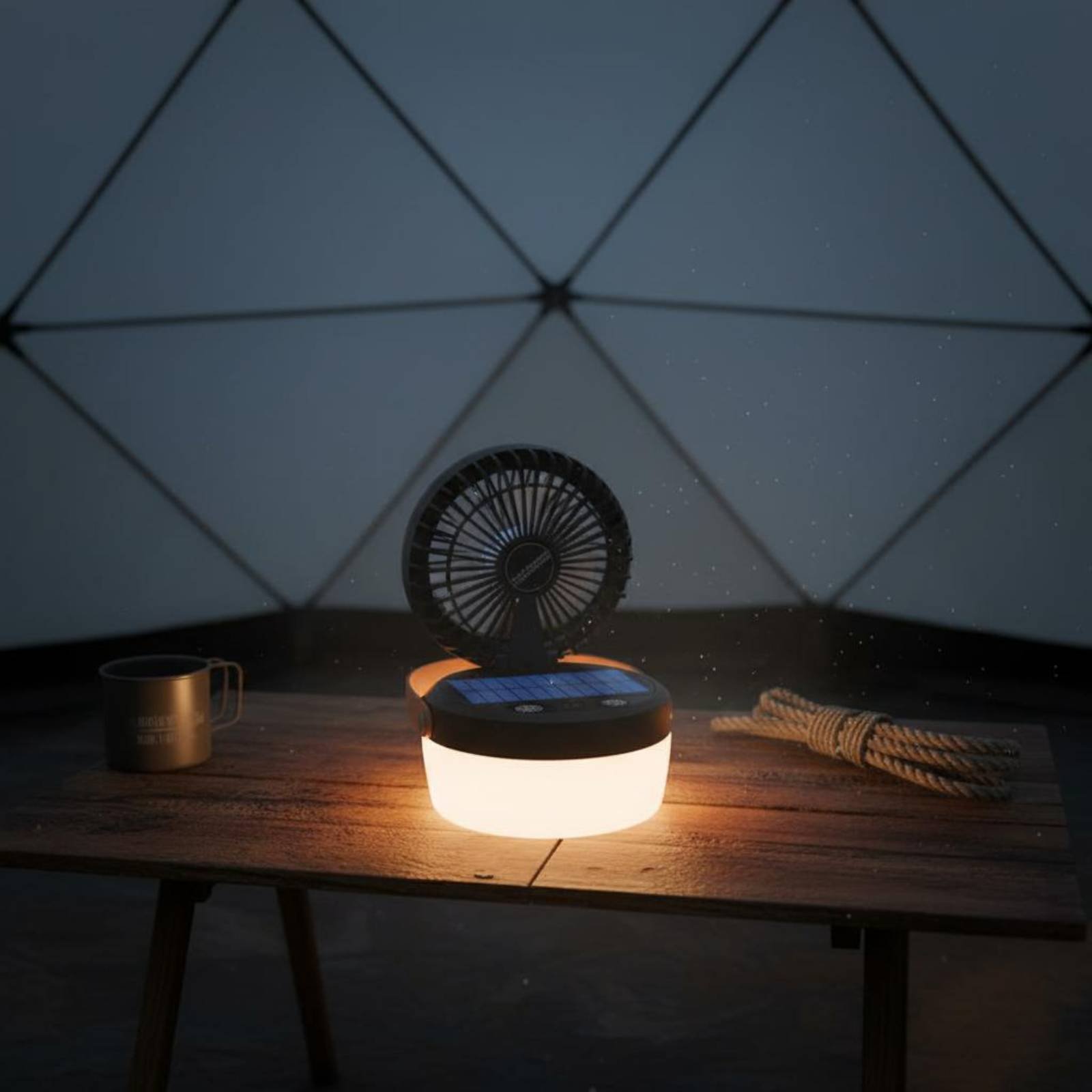 Солнечный кемпинговый вентилят – обзор и цена Hanging Outdoor Lighting