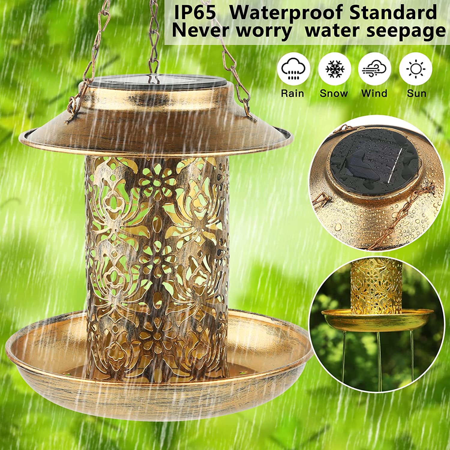 Солнечная кормушка для птиц, м – обзор и цена Outdoor Lighting Ideas For Backyard