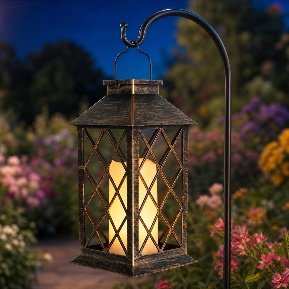 Ретро-фонарь на солнечных бата – обзор и цена Hanging Outdoor Lighting