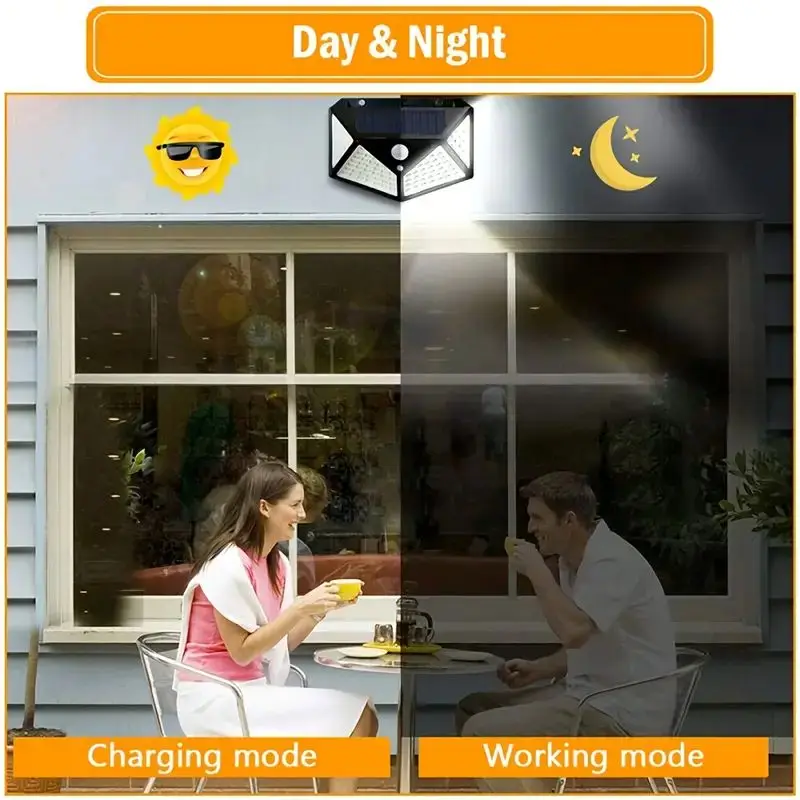 100-светодиодный уличный солне – обзор и цена Outdoor Lighting For Garden