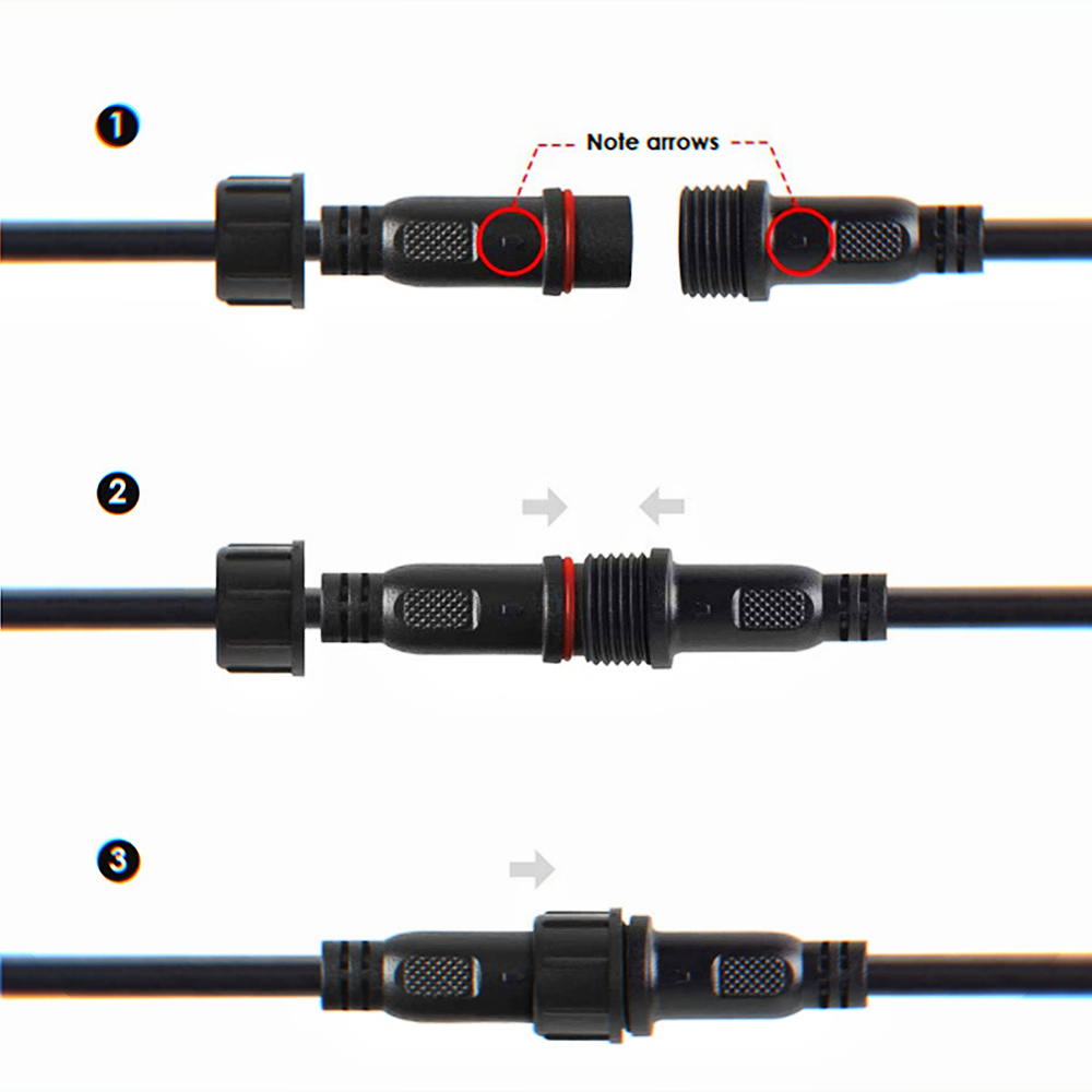 2-контактный светодиодный кабе – обзор и цена Outdoor Lighting Connectors