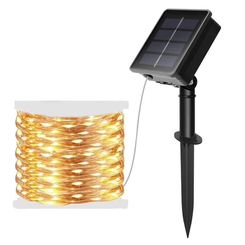 100 LED Солнечная Фея Водонепр – обзор и цена Outdoor Lighting Led Fixtures