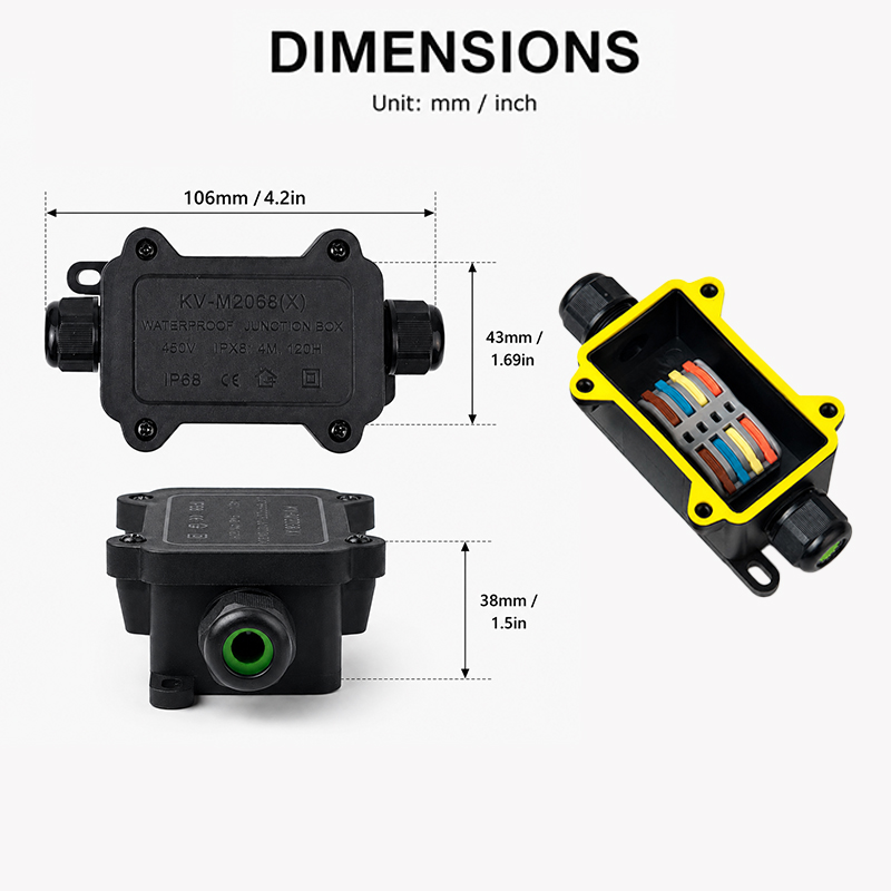 Водонепроницаемая соединительн – обзор и цена Outdoor Lighting Connectors