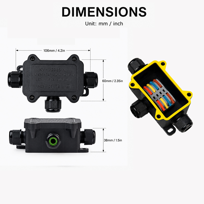Водонепроницаемая соединительн – обзор и цена Outdoor Lighting Connectors