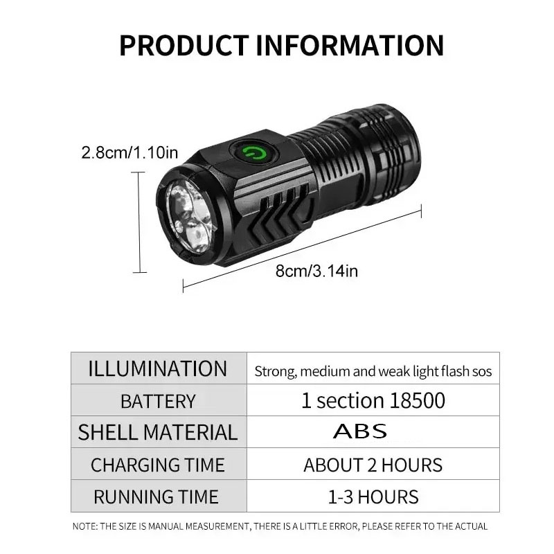 Мини-3светодиодный фонарик с з – обзор и цена Outdoor Lighting Bollards
