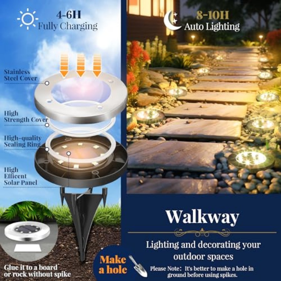 Солнечные садовые светильники, – обзор и цена Outdoor Lighting For Garden