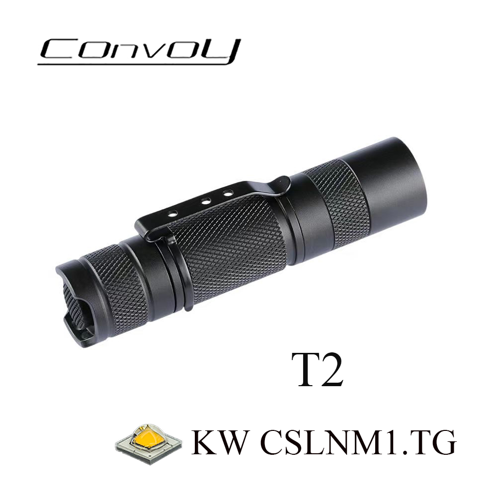 Фонарик Convoy T2 с KW CSLNM1. – обзор и цена Outdoor Lighting Not Working