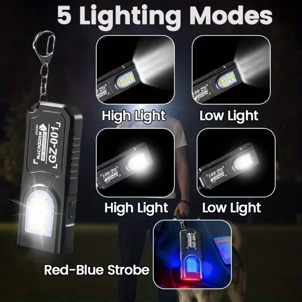 Мини-COB светодиодный брелок-ф – обзор и цена Outdoor Lighting Setup